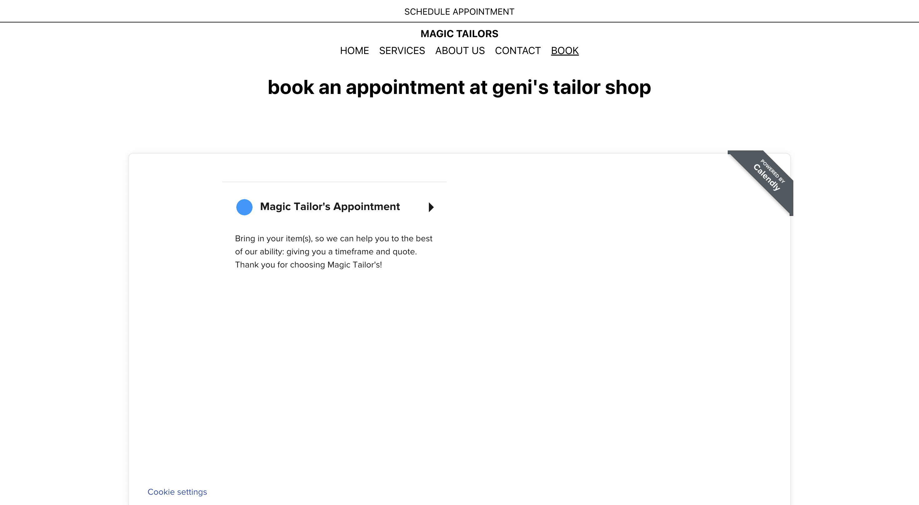 Calendly Integration